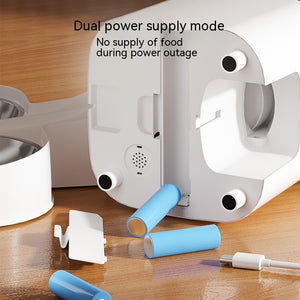 Video Monitoring Pet Feeding Machine