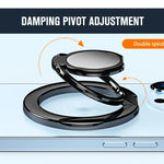 For MagSafe Phone Magnetic Finger Ring Holder for Iphone 15 13 Pro Max Mini Magnet Phone Stand Grip Mount Smartphone Accessories