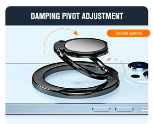 For MagSafe Phone Magnetic Finger Ring Holder for Iphone 15 13 Pro Max Mini Magnet Phone Stand Grip Mount Smartphone Accessories